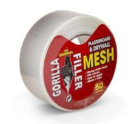 LORD C PLASTERBOARD & DRYWALL SCRIM TAPE Mesh Flashing Plastering Patching Holes High Strength heavy duty White Tape Measures Reinforce Joint Repair Ceiling Cracks (1, 50mm x 50m)