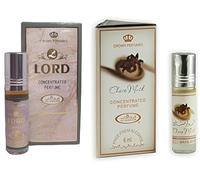 Lord & Choco Musk Concentrated Perfume Oil Combo - Long Lasting Alcohol-Free Attar for Men & Women - 6ml Each (Pack of 2)