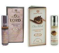 Lord & Choco Musk Concentrated Perfume Oil Roll-On - Long Lasting Attar for Men & Women - Alcohol Free - 6ml Each (Pack of 2)