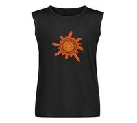 Lord Frith Watership Down Rabbit Cartoon Mens Black Sleeveless T-Shirt Graphic Tee Printed Unisex Vest Tank Tops Shirt L