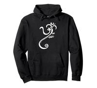 Lord Ganesha Om Minimalist Elegant Art Hindu God Ganesh Aum Pullover Hoodie