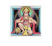 Lord Hanuman Rama Sita Hindu Poster Posters Wall Art Painting Canvas Prints Decor Poster Artworks 16x16inch(40x40cm)