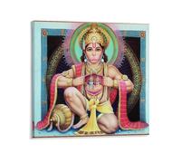 Lord Hanuman Rama Sita Hindu Poster Wall Art Poster Prints Home Decor Picture Canvas Painting Posters 20x20inch(50x50cm)