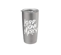 Lord Have Mercy Catholic Mass Prayers and Responses Stainless Steel Insulated Tumbler