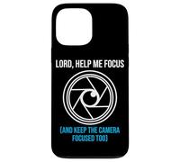 Lord Help Me Focus Camera Operator Church Media Videographer Case for iPhone 13 Pro Max
