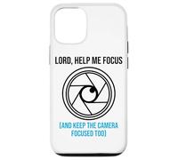 Lord Help Me Focus Camera Operator Church Videographer Case for iPhone 12/12 Pro