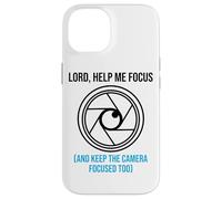 Lord Help Me Focus Camera Operator Church Videographer Case for iPhone 14