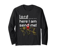 Lord Here I Am Send Me Isaiah 6:8 Long Sleeve T-Shirt