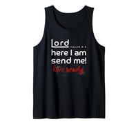 Lord here I am Send Me Isaiah 6:8 Tank Top