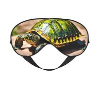 Lord Howe Island Sea Turtle Print Eye Mask,Silk-Like Sleep Mask,Night Sleeping Mask for Men Women,for Sleep Relaxation