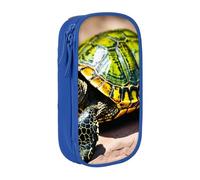 Lord Howe Island Sea Turtle Print Practical Pencil Case Multi-Compartment Office Travel School Art Daily Supplies