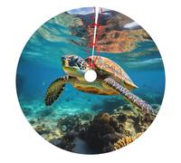 Lord Howe Island Sea Turtle Print Xmas Mat Holiday Decor Christmas Tree Skirt Party Supplies Seasonal Celebrations
