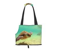 Lord Howe Island Sea Turtle Printed Pet Shoulder Bag Lightweight Breathable Travel Pet Bag 26 * 34cm Weekend Pet Travel Set