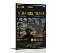 Lord Huron Poster Trange Trails-Album Poster Canva Colourfast Wall Art Decorative Painting for Living Room Bedroom Home Decor 12x18inch(30x45cm) Frame-style