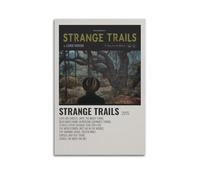 Lord Huron Strange Trails Poster Wall Art Aesthetic Cover Poster Design Painting for Living Room Bed Room 12x18inch(30x45cm) Unframe-style