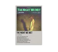 Lord Huron The Night We Met Canvas Wall Art Home Posters Are Suitable for Bedroom Dining Room And Living Room Beautiful Artwork Is A Great Gift for FriendsUnframe-style12x18inch(30x45cm)