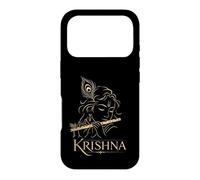 Lord Krishna Hindu God Flute Hinduism Kanha Peacock Feather Case for iPhone 17 Pro