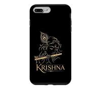 Lord Krishna Hindu God Flute Hinduism Kanha Peacock Feather Case for iPhone 7 Plus/8 Plus
