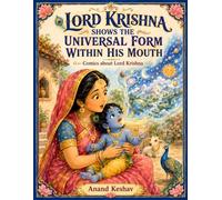 Lord Krishna shows the Universal Form within His Mouth (Comics about Lord Krishna)