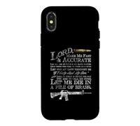 Lord Make Me Fast and Accurate Case for iPhone X/XS