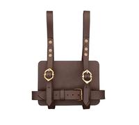 Lord of Battles Adventurer's Book or Diary Holder Handcrafted from Genuine Leather 13x18cm (Brown)