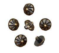 Lord of Battles Classic Late Middle Age Antique Brass Fleur Buttons Apparel Accessory