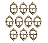 Lord of Battles Medieval Buckles Historical Buckles Brass Belt Buckle Ideal for Reenactment, Historical Events, SCA, LARP (Set of 10 Late Medieval Brass Buckle)