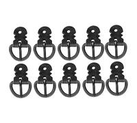 Lord of Battles Medieval Buckles Historical Buckles Brass Belt Buckle Ideal for Reenactment, Historical Events, SCA, LARP (Set of 10 Dark Ages Steel Buckle)