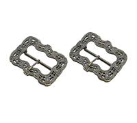 Lord of Battles Medieval Buckles Large Pirate Brass Buckle Fantasy Costume Ideal for LARP, Medieval Events, Ren faire, Antique Brass, Default
