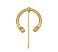 Lord of Battles Medieval Fibula Brooch - Handcrafted Cloak Pin for Viking, Roman, Celtic and LARP Costumes and Reenactment (Viking Fibula)