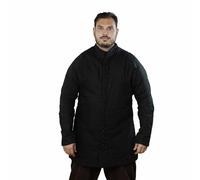 Lord of Battles Medieval Gambeson Real Armor Quilted Gambeson with Buttoned Thick Padded Coat Canvas Cotton with Three Layers of Padding