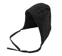Lord of Battles Medieval Quilted Canvas Cotton Padded Arming Cap Protector Under Armor Chainmail Coif for LARP, Renfair Black