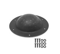 Lord of Battles Medieval Shield Umbo Hand Forged Boss Fully Functional Historical Battle Ready Round Shield Umbo 7.9" for LARP, Cosplay, Viking