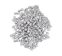 Lord of Battles Mushroom Head Steel Rivets - Heavy Duty Steel Rivets for Wood, Metal, Leather & DIY Projects - 100 Pack, 1/2 inch, 13 mm Perfect DIY Collection