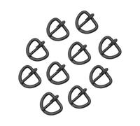 Lord of Battles Sturdy Buckle Leather Belt Accessory Ideal for LARP Medieval Ren Fair Cosplay Or Historical Reenactment (Set of 10 Hand Forged Buckle - Small)