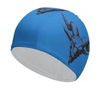 Lord of Darkness Funny Swim Cap Breathable Swimming Hat