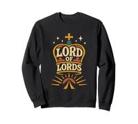 Lord of Lords Revelation 19:16 Crown Christian Sweatshirt
