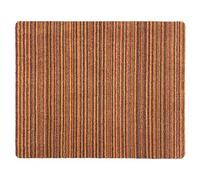 Lord of Rugs CandyStripe Washable Indoor Door Mat, Cotton Striped Design, Non-Slip Absorbent Dirt Trapper Rug for Entryway, Kitchen & Hallway Orange/Red, 80 x 95 cm (2'7"x3'1") Vertical Stripe