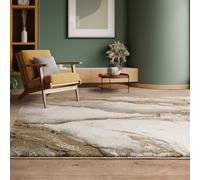 Lord of Rugs Nebula Abstract Rug for Living Room, Bedroom, Dining Office Carpet, Modern Natural High-Low Pile Soft Plush Textured Area Rug Oasis Green, Medium 120 x 170 cm (4'x5'6")