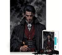 Lord of Shadows︰ The Immortal Count Jigsaw Puzzle 1000 Piece for Adults Serene Game Serene Game Pattern Build Xmas Fun Gift (50x75cm)