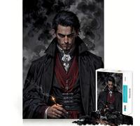 Lord of Shadows︰ The Immortal Count Jigsaw Puzzles for Adults1000 Piece Logic Skill Precise Connection Family Bond Home Decor (38x26cm)