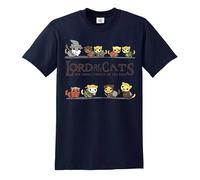 Lord of The Cats Funny Men's T-Shirt LOTR Kittens Cat Gift Top