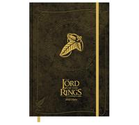 LORD OF THE RINGS 2025 A5 Diary - Epic Fantasy Design with Detailed DTP Artwork Featuring Middle-earth, Monthly & Weekly Planning Pages for Devoted Fans and Fantasy Series Enthusiasts