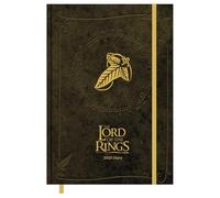 LORD OF THE RINGS 2025 A5 Diary - Epic Fantasy Design with Detailed DTP Artwork Featuring Middle-earth, Monthly & Weekly Planning Pages for Devoted Fans and Fantasy Series Enthusiasts