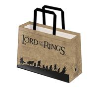 Lord Of The Rings An Epic Journey Reusable Tote Bag (One Size) (Beige/Black)