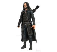 Lord of the Rings Aragorn Ranger Action Figure with Weapons & Accessories - 7-Inch Scale, Includes Sauron Part (DC83966)
