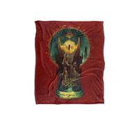 Lord of The Rings Barad-Dur Sauron Silky Touch Super Soft Throw Blanket 152 X 127 cm Warner Bros. White One Size