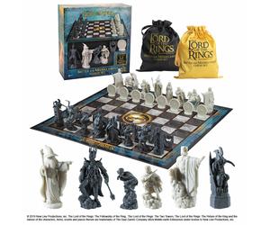 Lord of the Rings Cardboard Chess Set - Chessboard NOBLE COLLECTIONS
