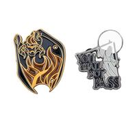 Lord of the Rings Collectors Pins 2-Pack You Shall Not Pass 8 cm