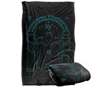 Lord Of The Rings Doors Of Durin Silky Touch Super Soft Throw Blanket 91 x 147 Cm